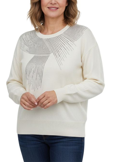 sweater with rhinestones GAI MATTIOLO | sweaters | LV20540800